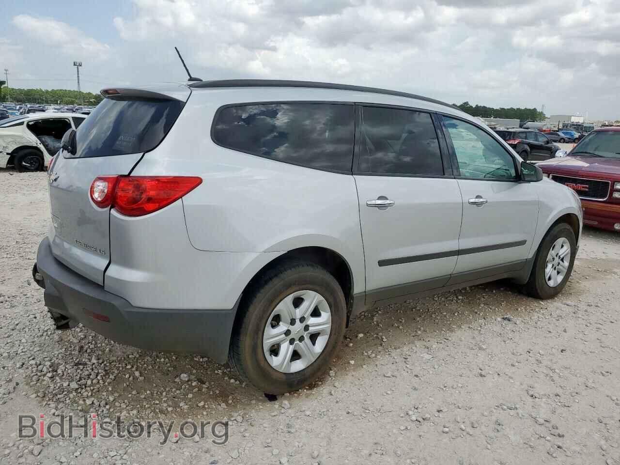 2012 CHEVROLET TRAVERSE - VIN: 1GNKRFED6CJ278002 - Фото 3