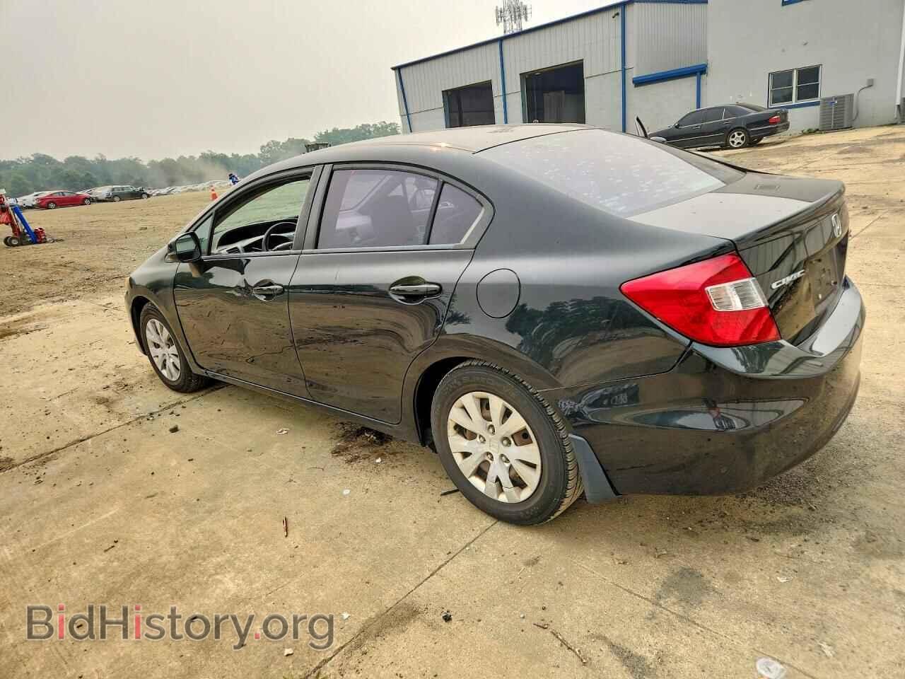 2012 HONDA CIVIC - VIN: 2HGFB2F57CH319562 - Фото 2