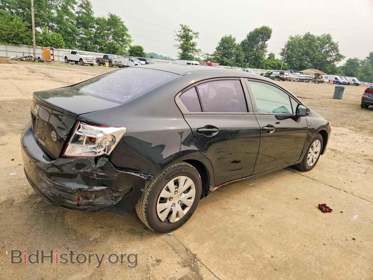 2012 HONDA CIVIC - VIN: 2HGFB2F57CH319562 - Фото 3