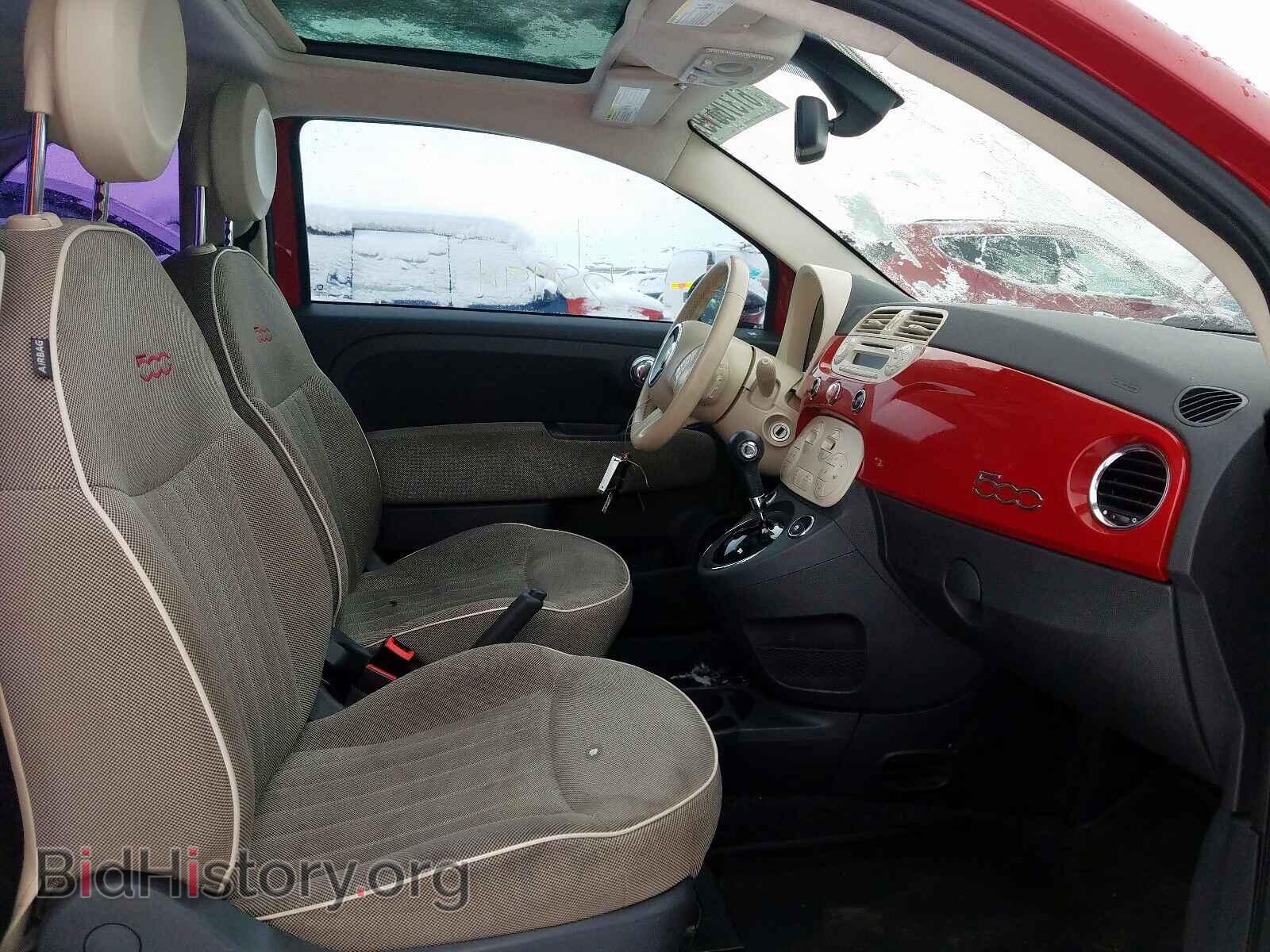 2012 FIAT 500 - VIN: 3C3CFFCR4CT104253 - Фото 5