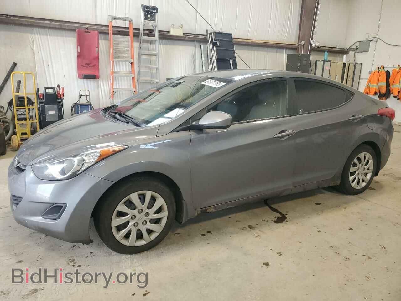 Photo 5NPDH4AEXCH074352 - HYUNDAI ELANTRA 2012