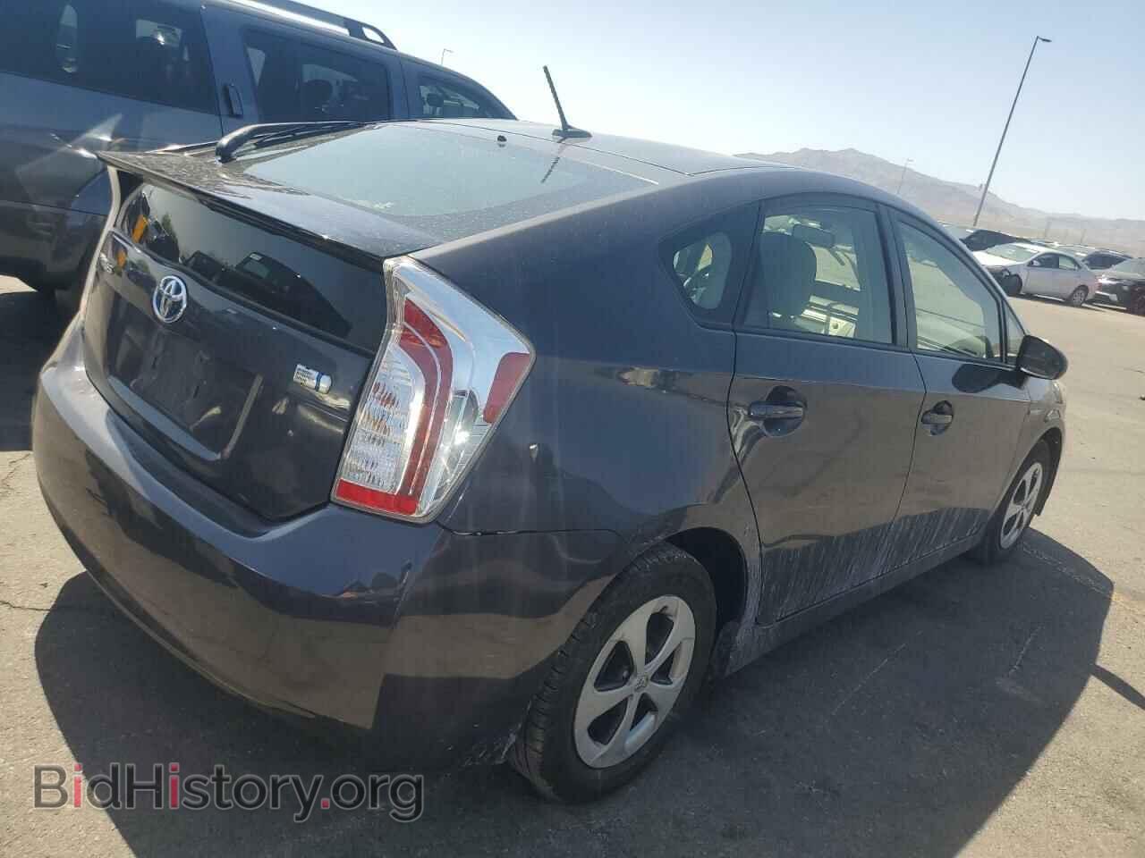 2012 TOYOTA PRIUS - VIN: JTDKN3DU3C5424868 - Фото 3