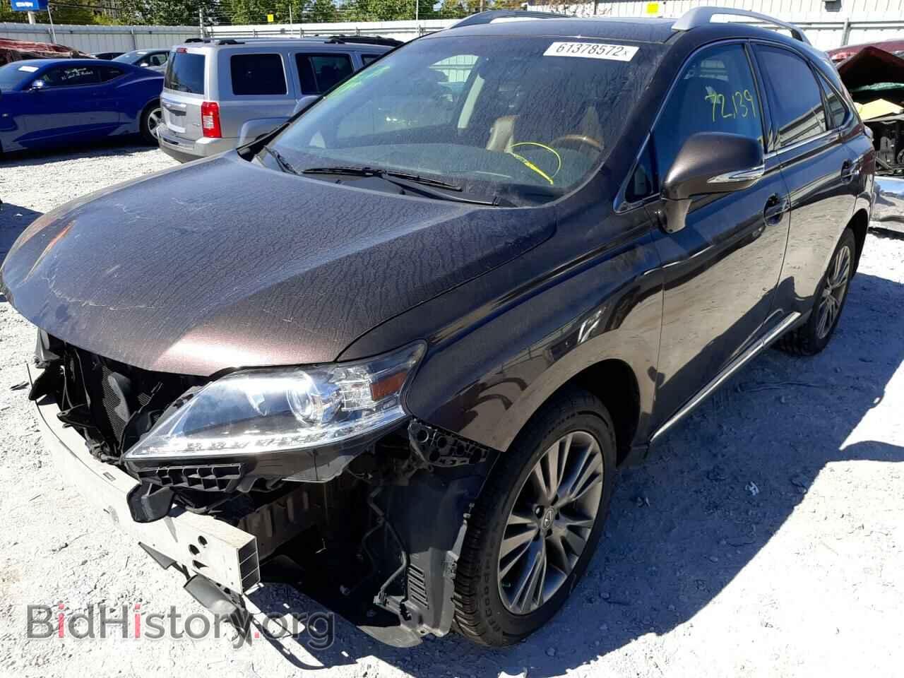 2013 LEXUS RX350 - VIN: 2T2BK1BA9DC222235 - Фото 2