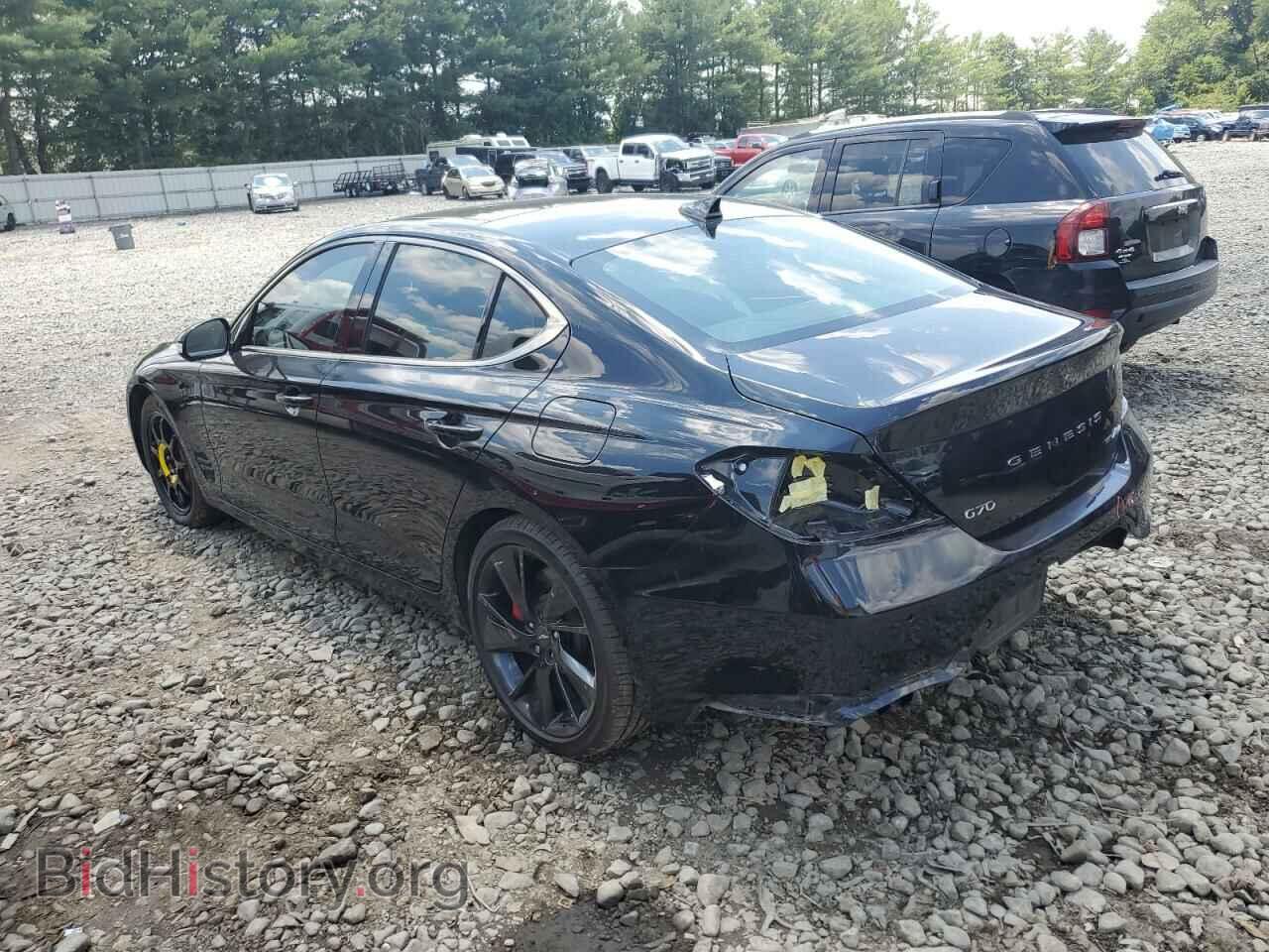 2022 GENESIS G70 BASE - VIN: KMTG54TE4NU092262 - Photo 2