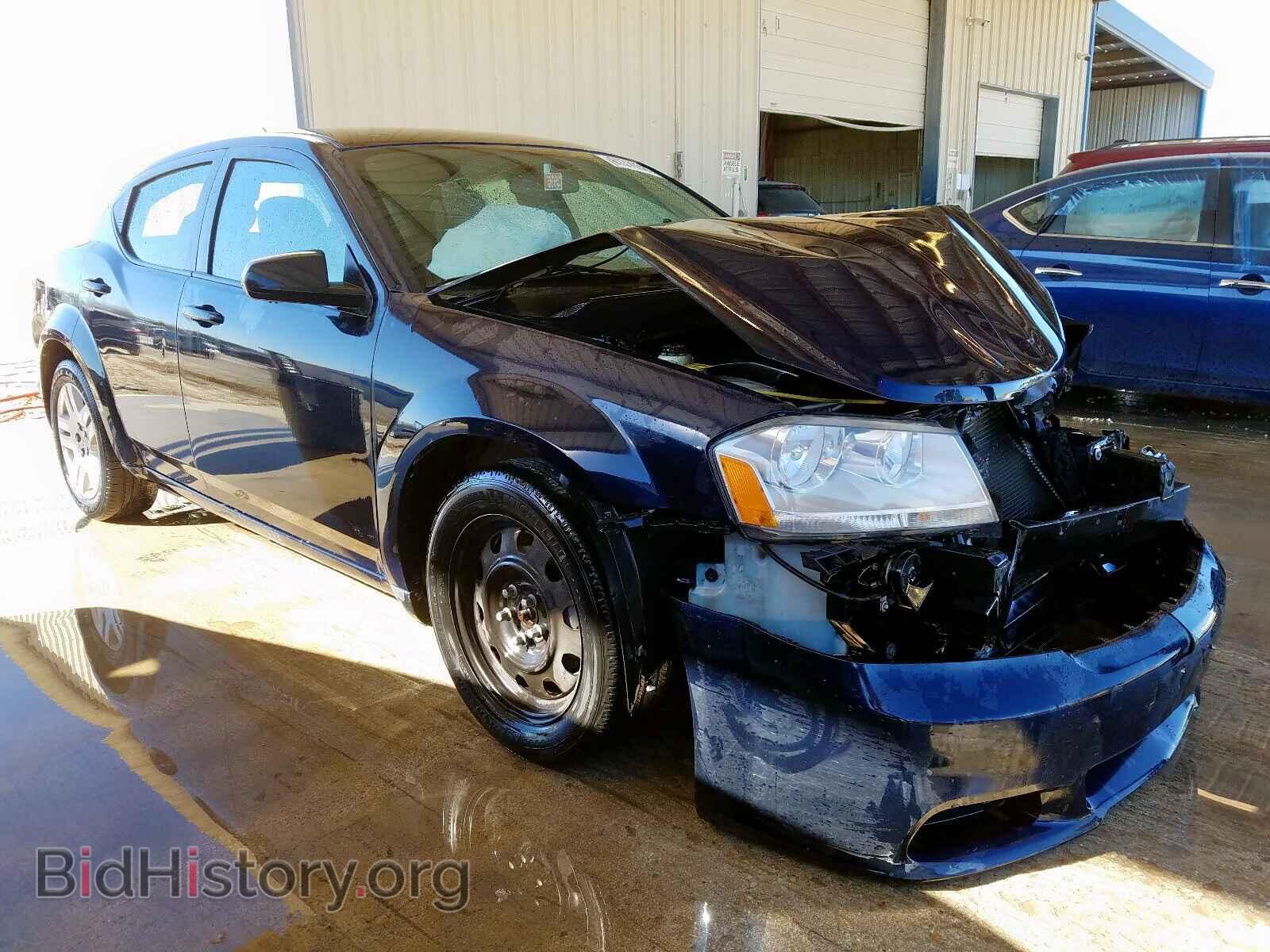 Фотография 1C3CDZAB5EN200361 - DODGE AVENGER 2014