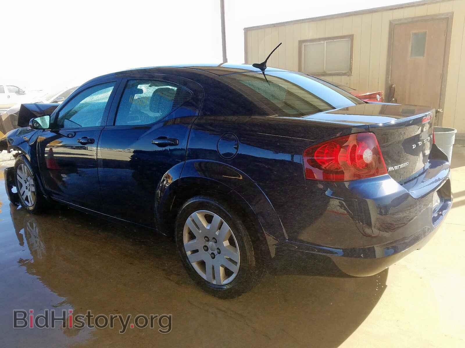 2014 DODGE AVENGER - VIN: 1C3CDZAB5EN200361 - Фото 3