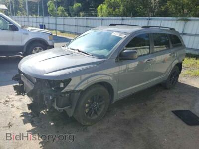2020 Dodge JOURNEY SE, серый — VIN 3C4PDCAB4LT274359, Copart