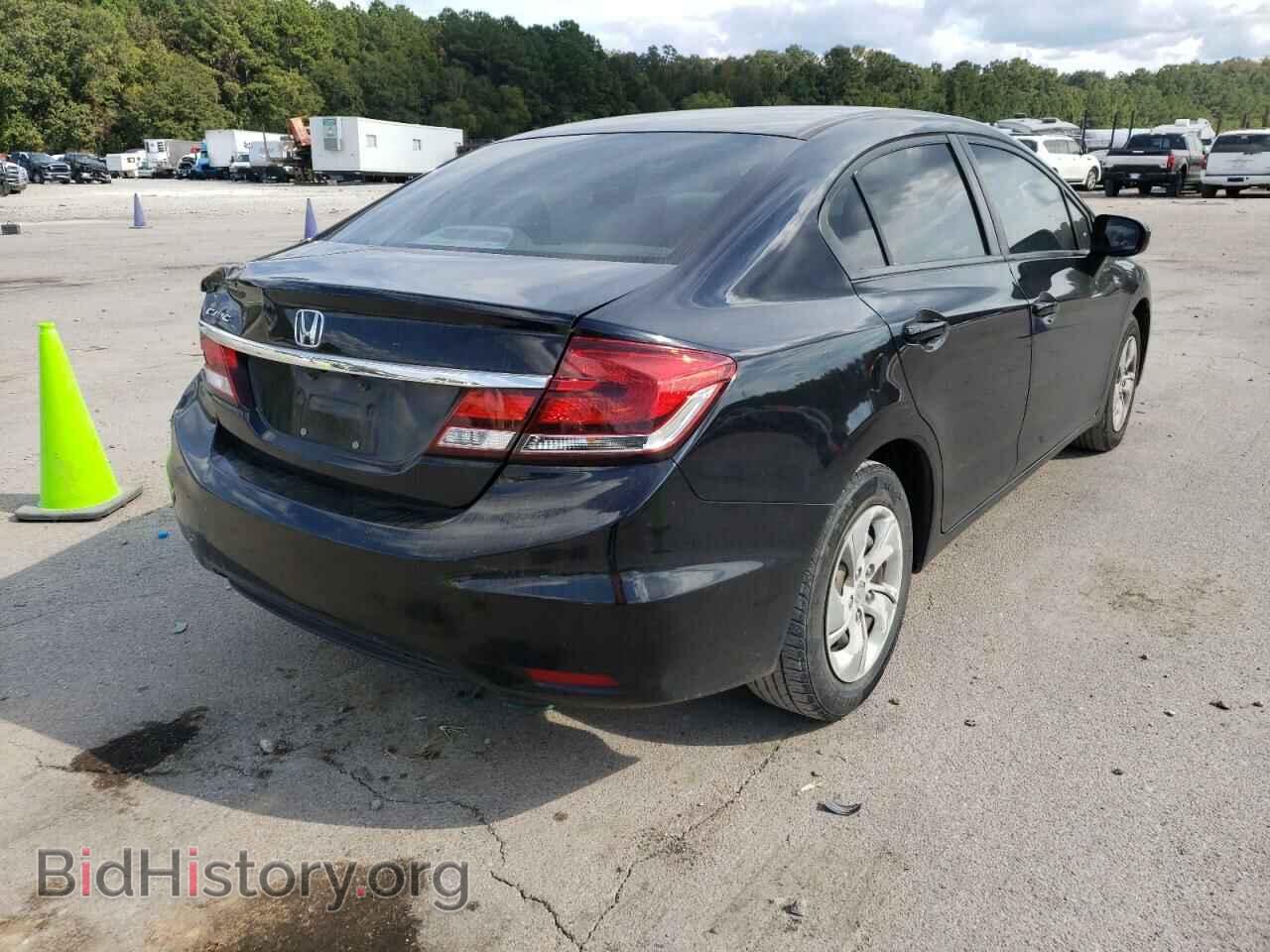 2014 HONDA CIVIC - VIN: 2HGFB2F55EH527717 - Фото 4