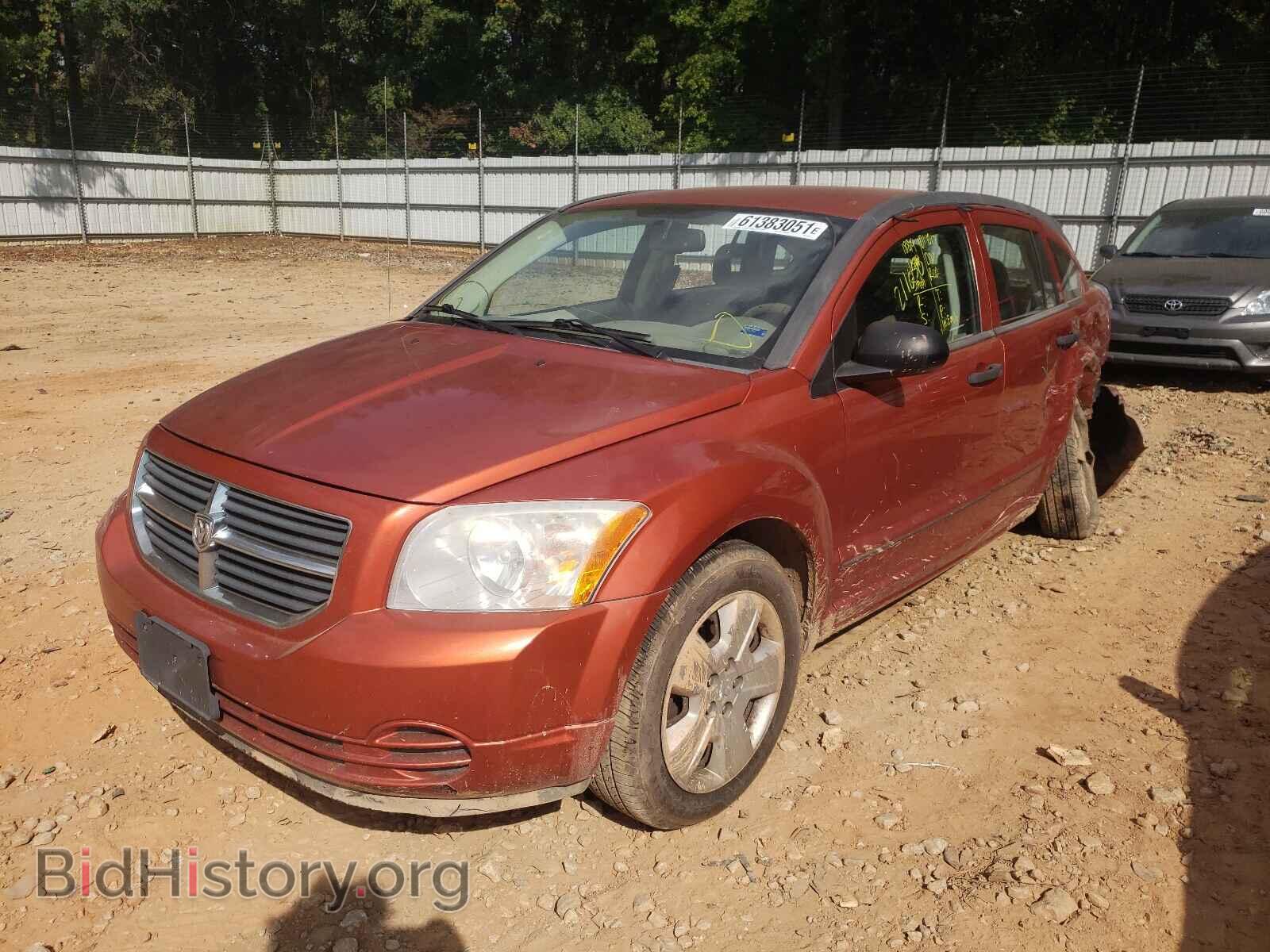 2007 DODGE CALIBER - VIN: 1B3HB48B67D165677 - Фото 2