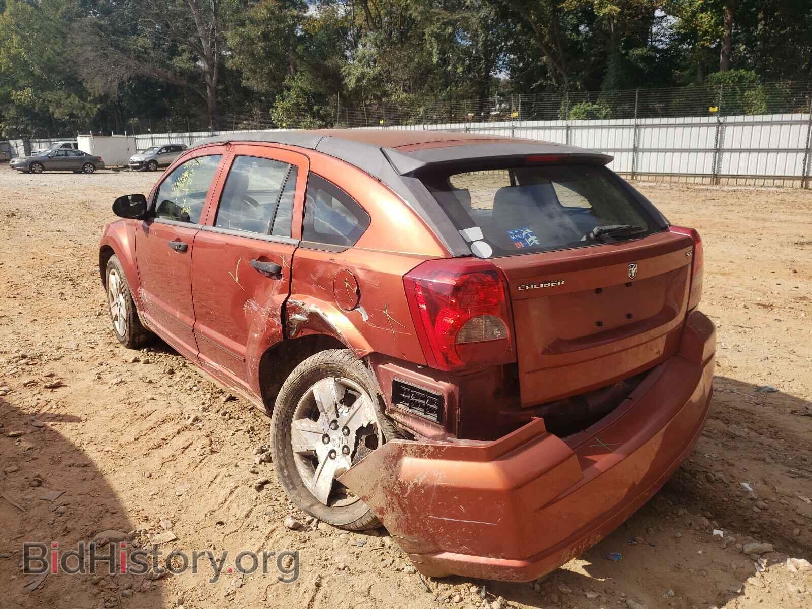 2007 DODGE CALIBER - VIN: 1B3HB48B67D165677 - Фото 3
