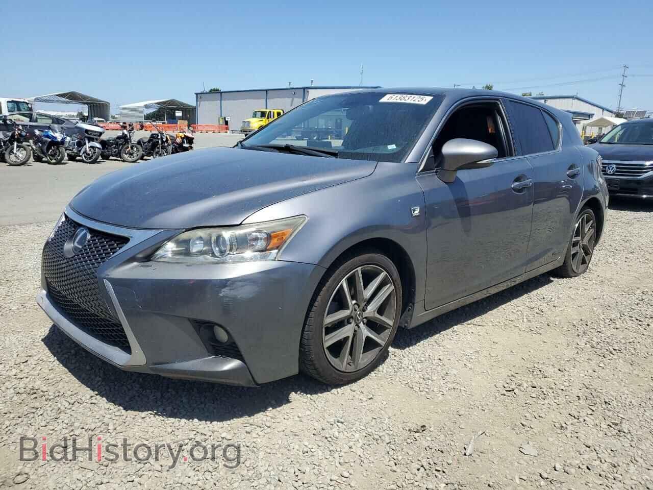 Photo JTHKD5BH4E2192143 - LEXUS CT 200 2014