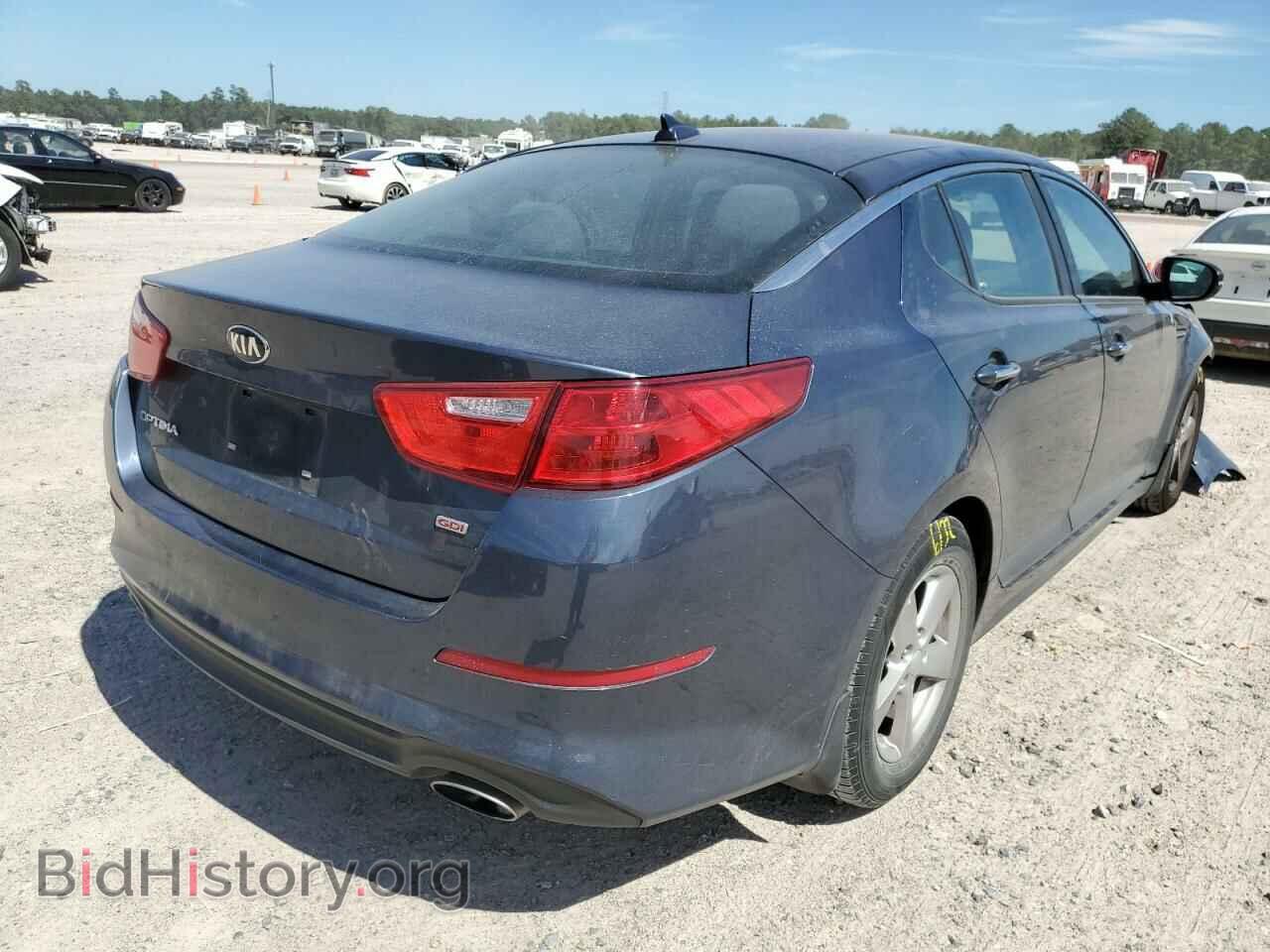 2015 KIA OPTIMA - VIN: 5XXGM4A77FG475335 - Фото 4