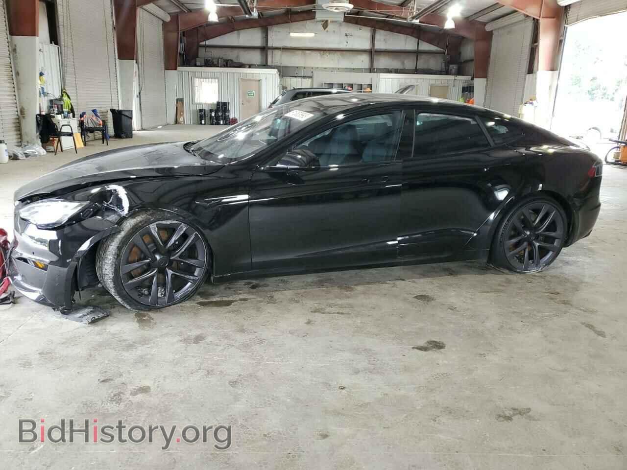 Photo 5YJSA1E67MF451734 - TESLA MODEL S 2021