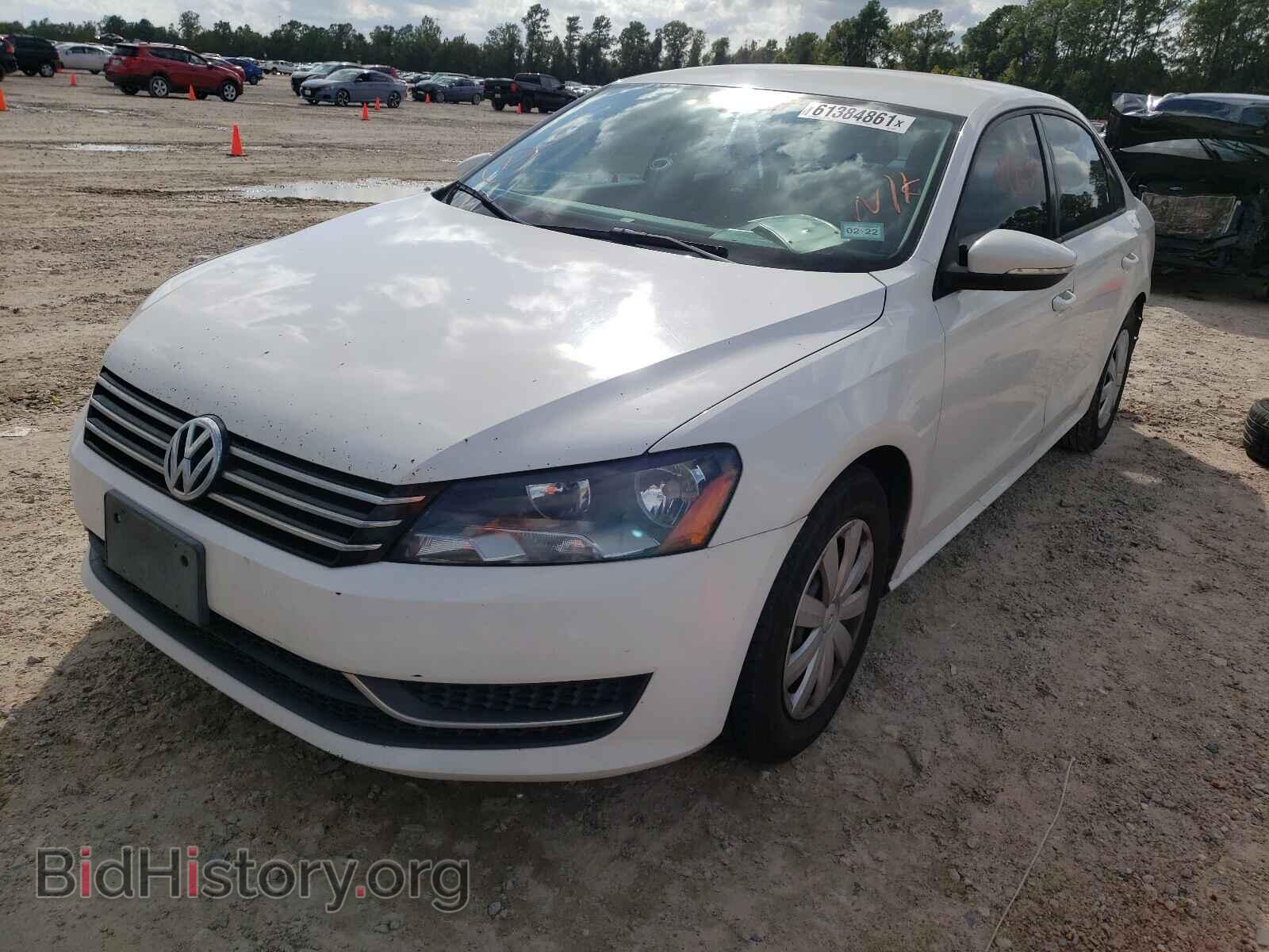 2012 VOLKSWAGEN PASSAT - VIN: 1VWAP7A36CC020027 - Фото 2