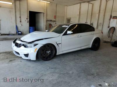 2018 BMW M3, white — VIN WBS8M9C57J5L00652, Copart
