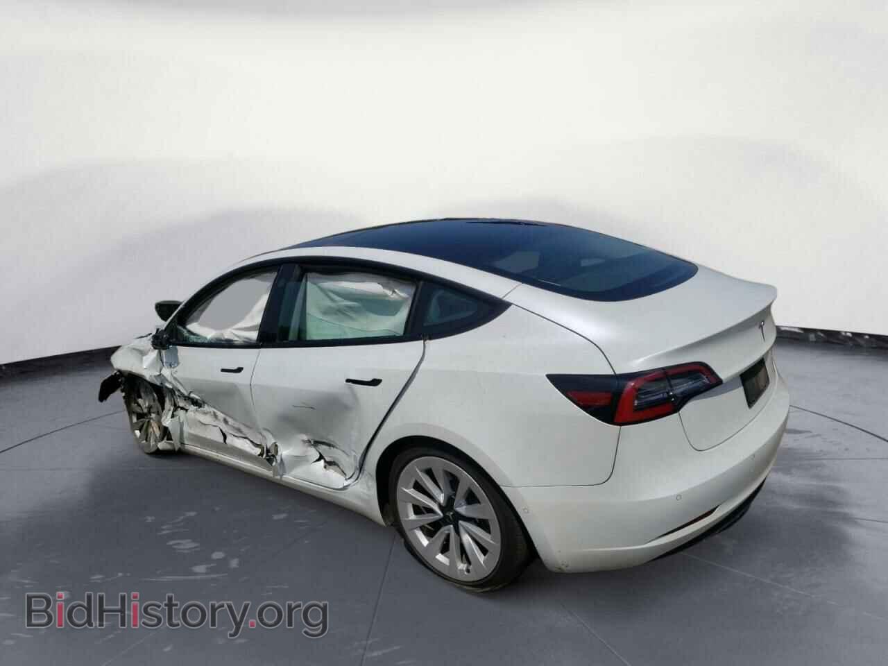2022 TESLA MODEL 3 - VIN: 5YJ3E1EA3NF287445 - Фото 2