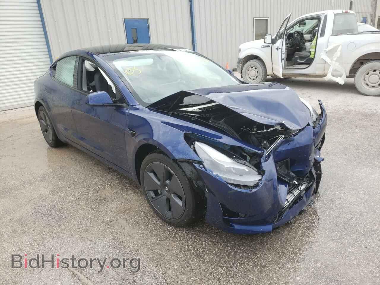 Photo 5YJ3E1EB9NF286633 - TESLA MODEL 3 2022