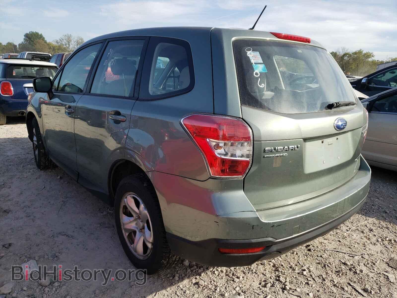 2014 SUBARU FORESTER - VIN: JF2SJAAC3EH438106 - Фото 3