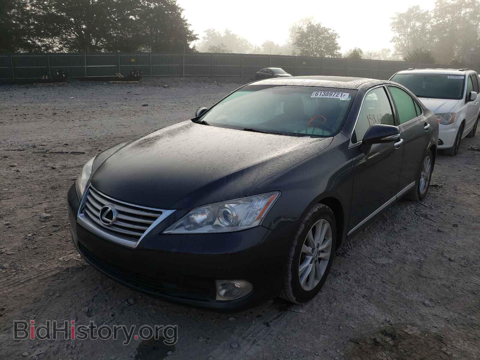 2011 LEXUS ES350 - VIN: JTHBK1EG3B2462377 - Фото 2