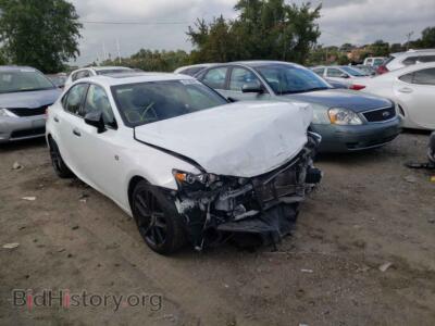 2015 Lexus IS IS 250, белый — VIN JTHCF1D2XF5025284, Copart