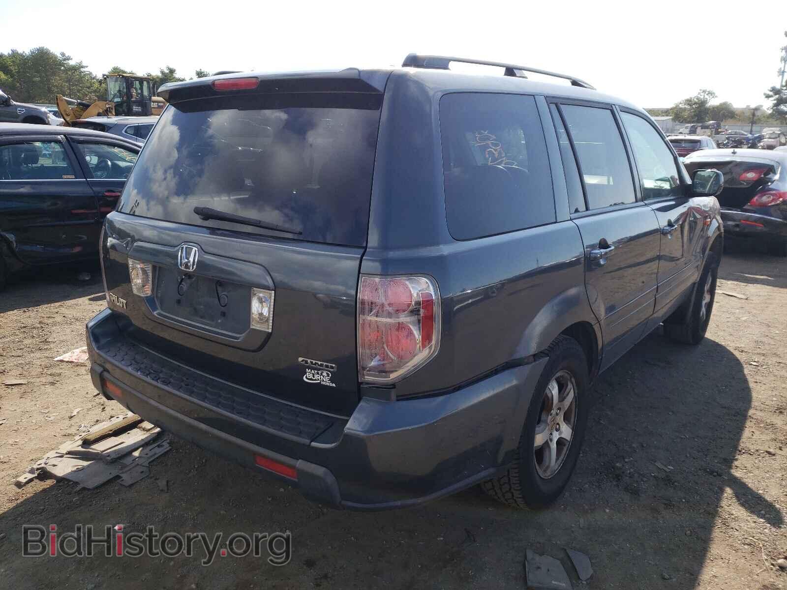2006 HONDA PILOT - VIN: 2HKYF18416H553606 - Фото 4