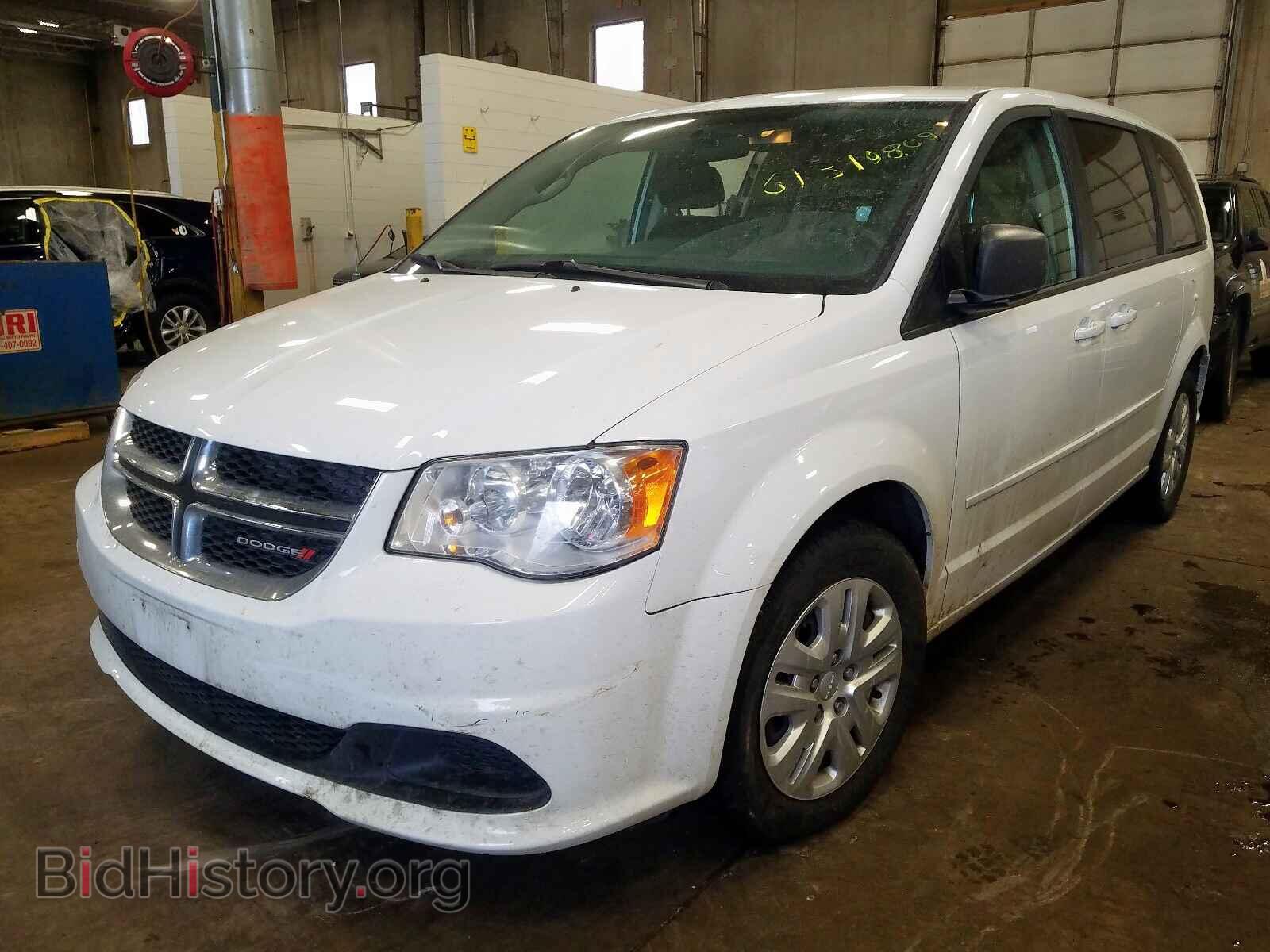 2016 DODGE CARAVAN - VIN: 2C4RDGBG4GR335888 - Фото 2