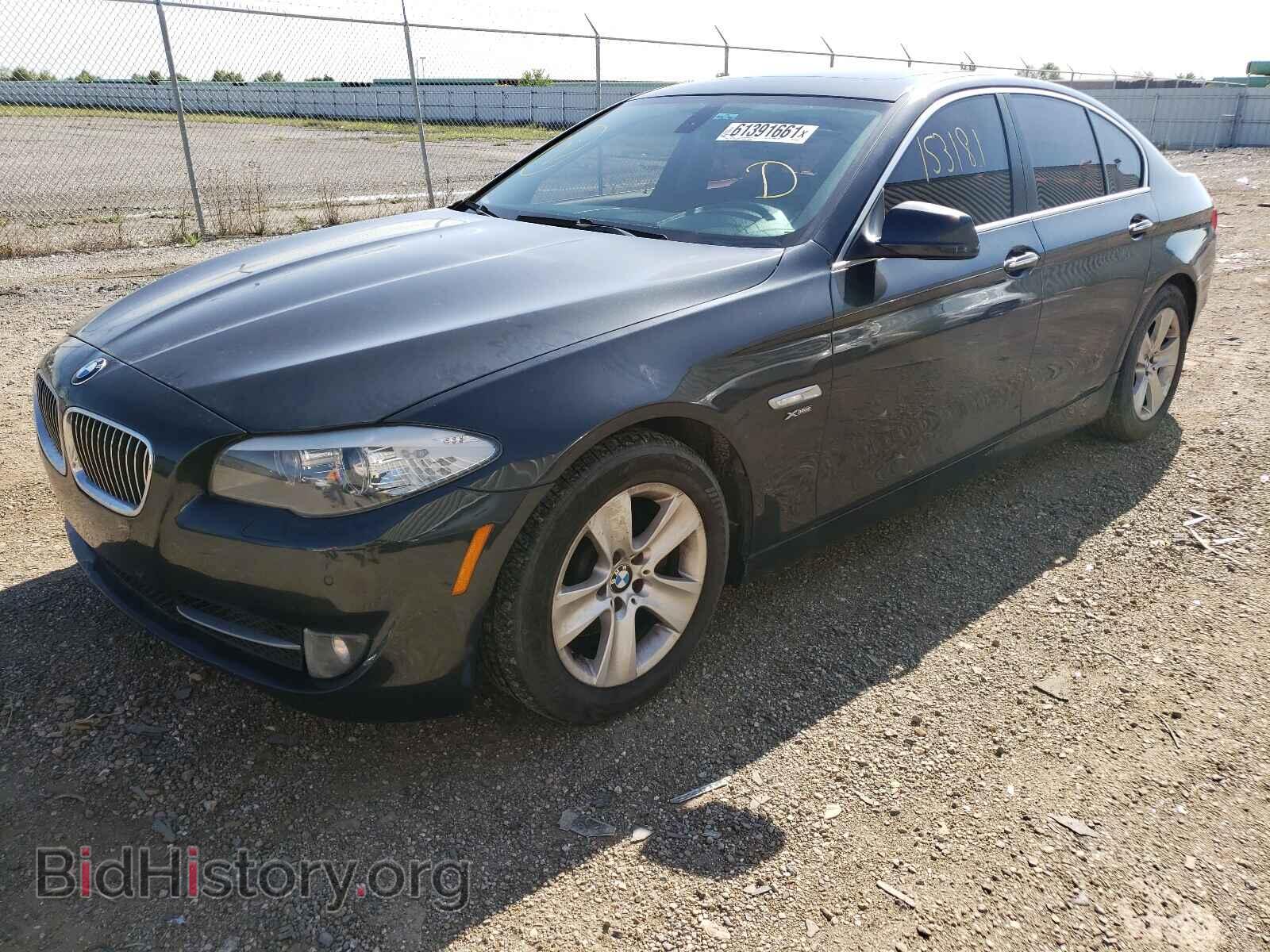 2012 BMW 5 SERIES - VIN: WBAXH5C57CDW09155 - Фото 2