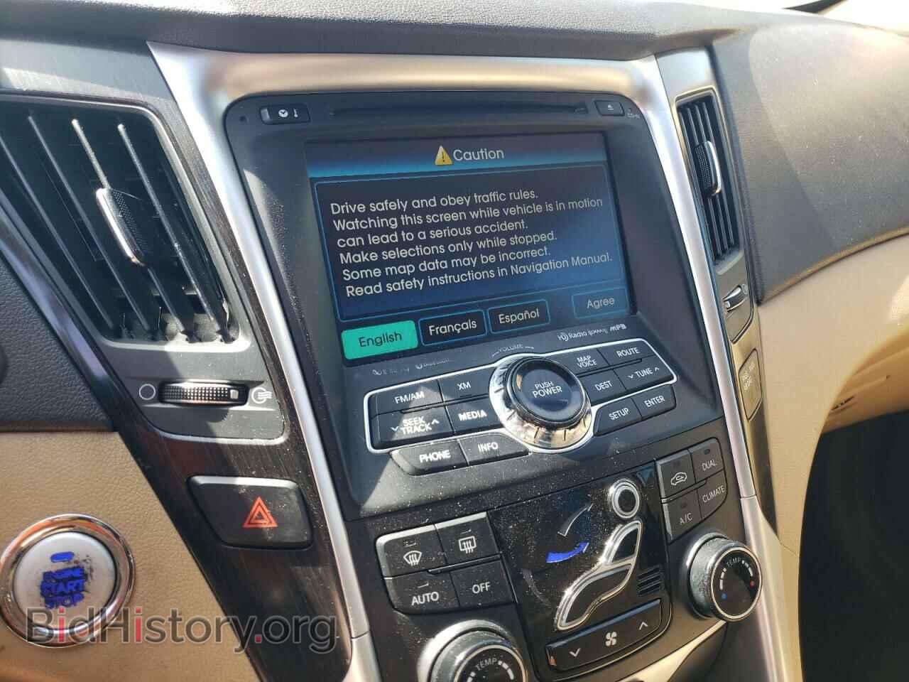 2013 HYUNDAI SONATA - VIN: 5NPEC4AC4DH556981 - Фото 9