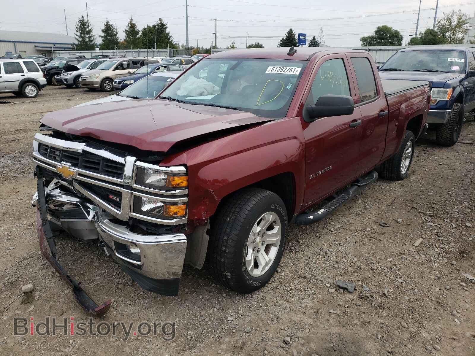 2014 CHEVROLET SILVERADO - VIN: 1GCVKREC9EZ148464 - Фото 2