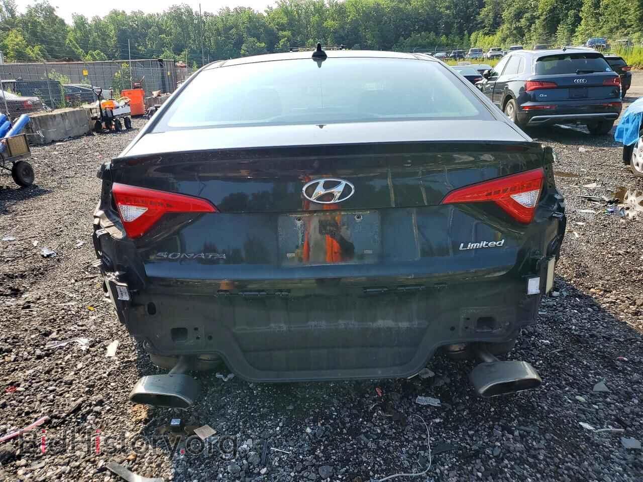 2015 HYUNDAI SONATA - VIN: 5NPE34AF2FH086642 - Фото 6