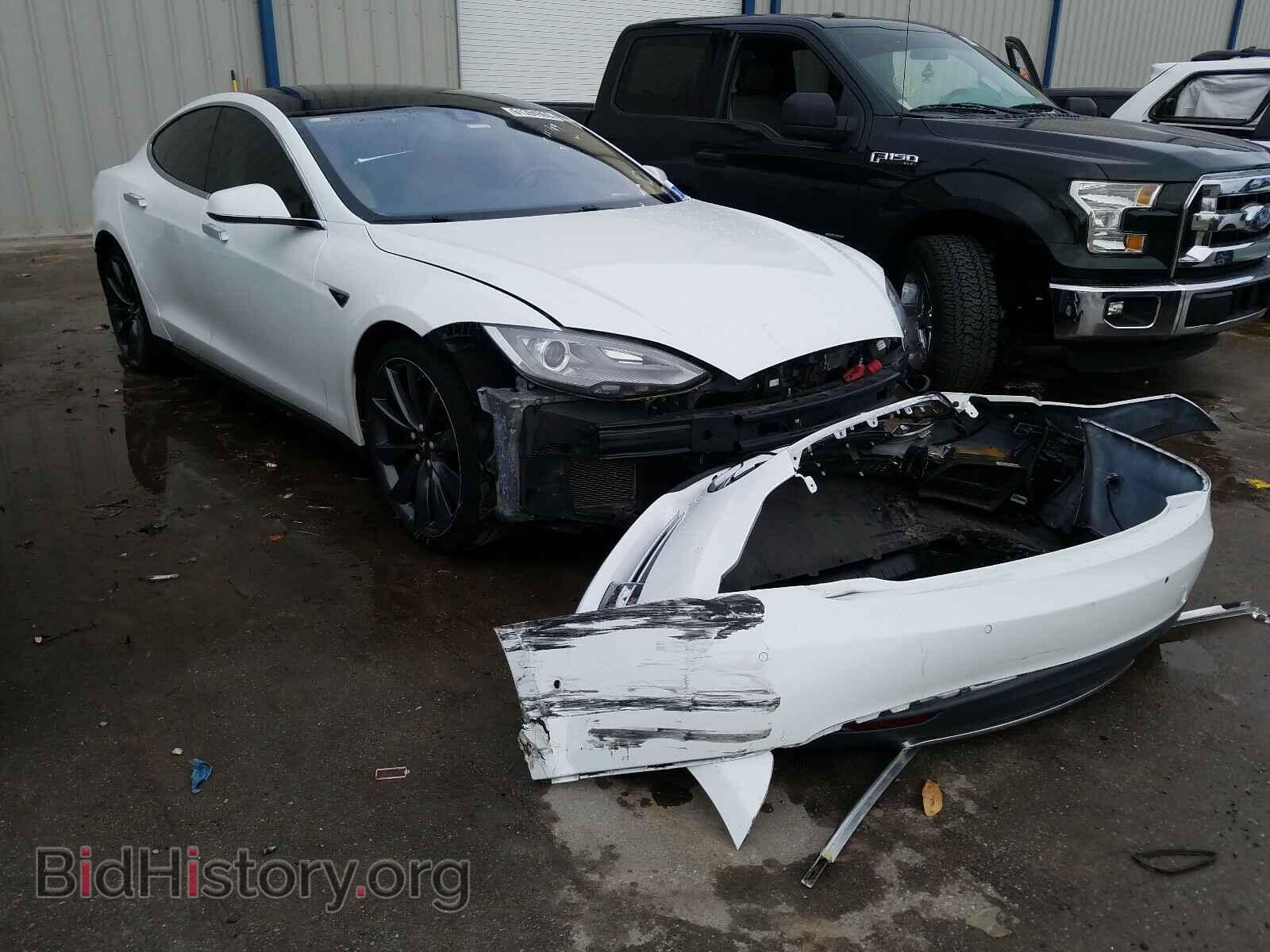 Photo 5YJSA1H13EFP56763 - TESLA MODEL S 2014