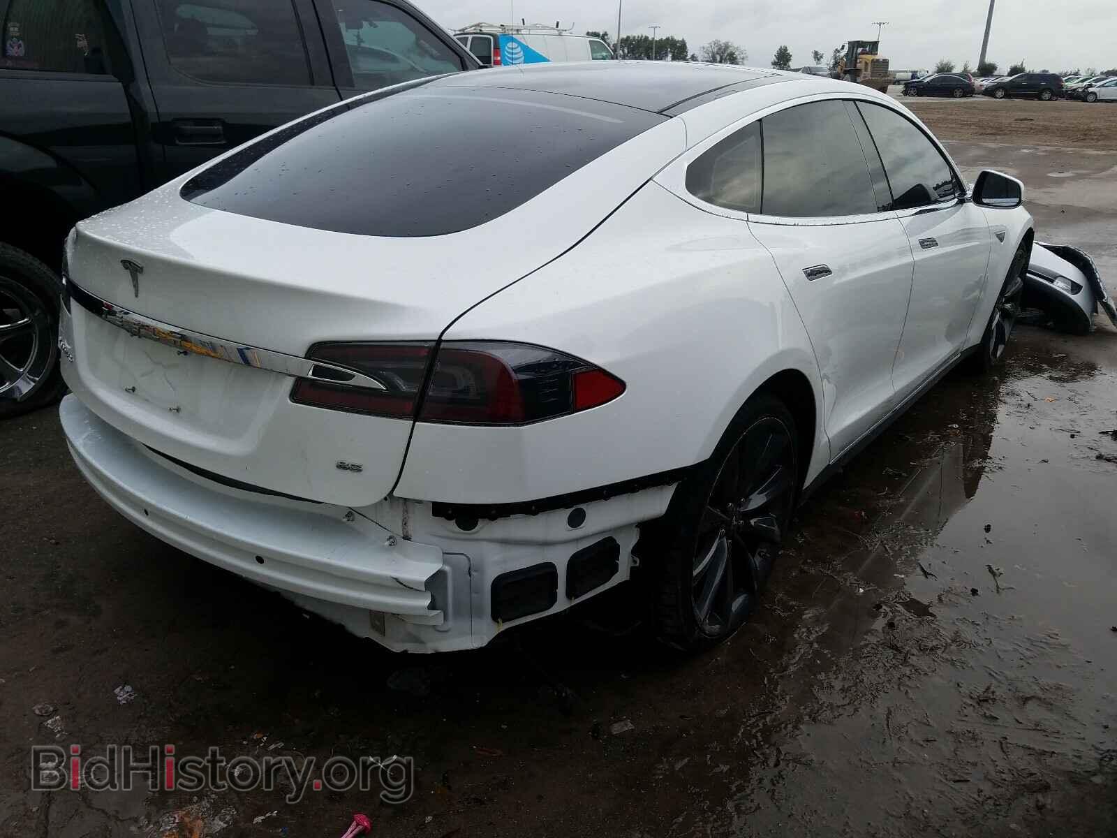 2014 TESLA MODEL S - VIN: 5YJSA1H13EFP56763 - Фото 4