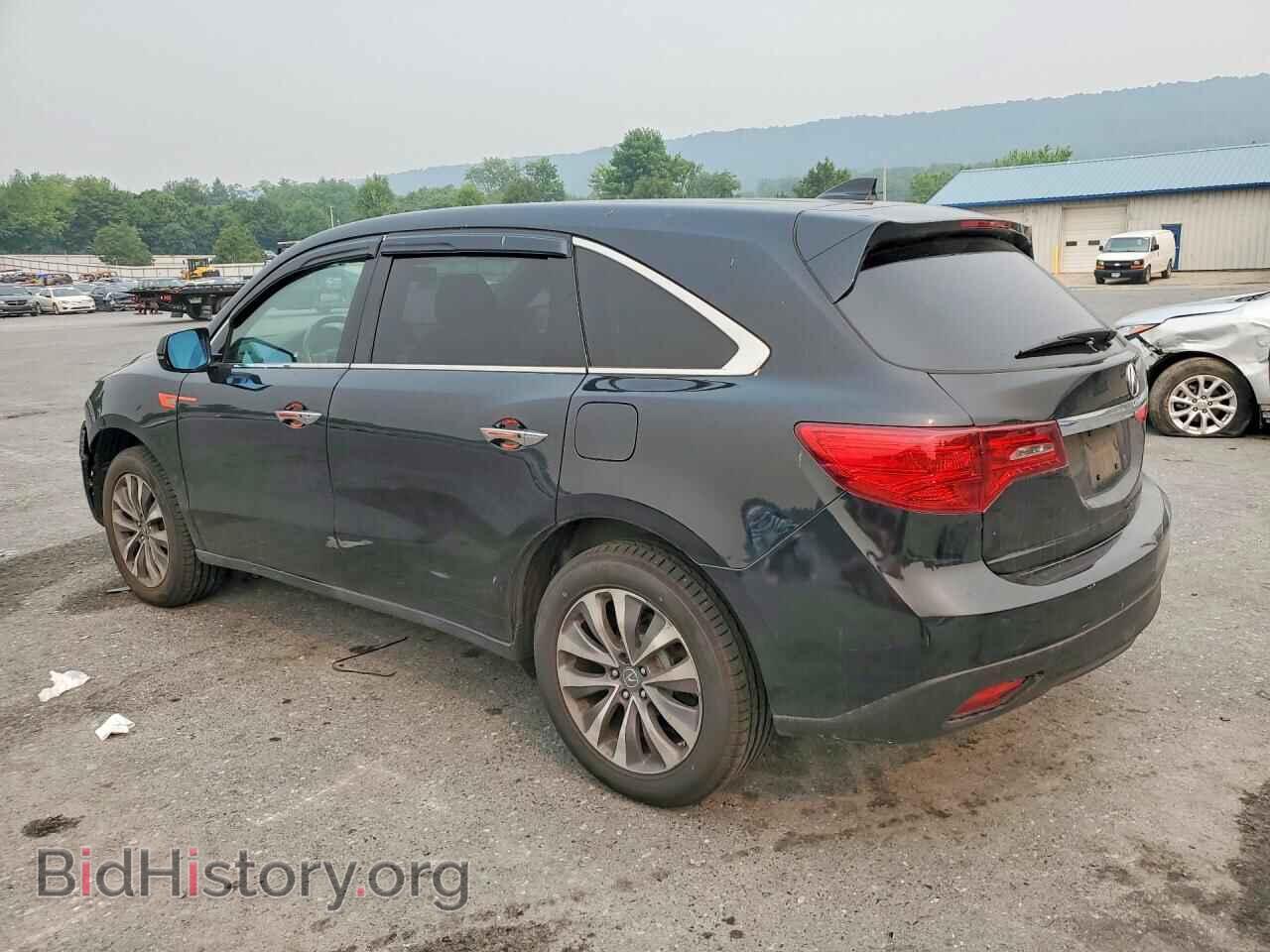 2016 ACURA MDX - VIN: 5FRYD4H48GB027754 - Фото 2