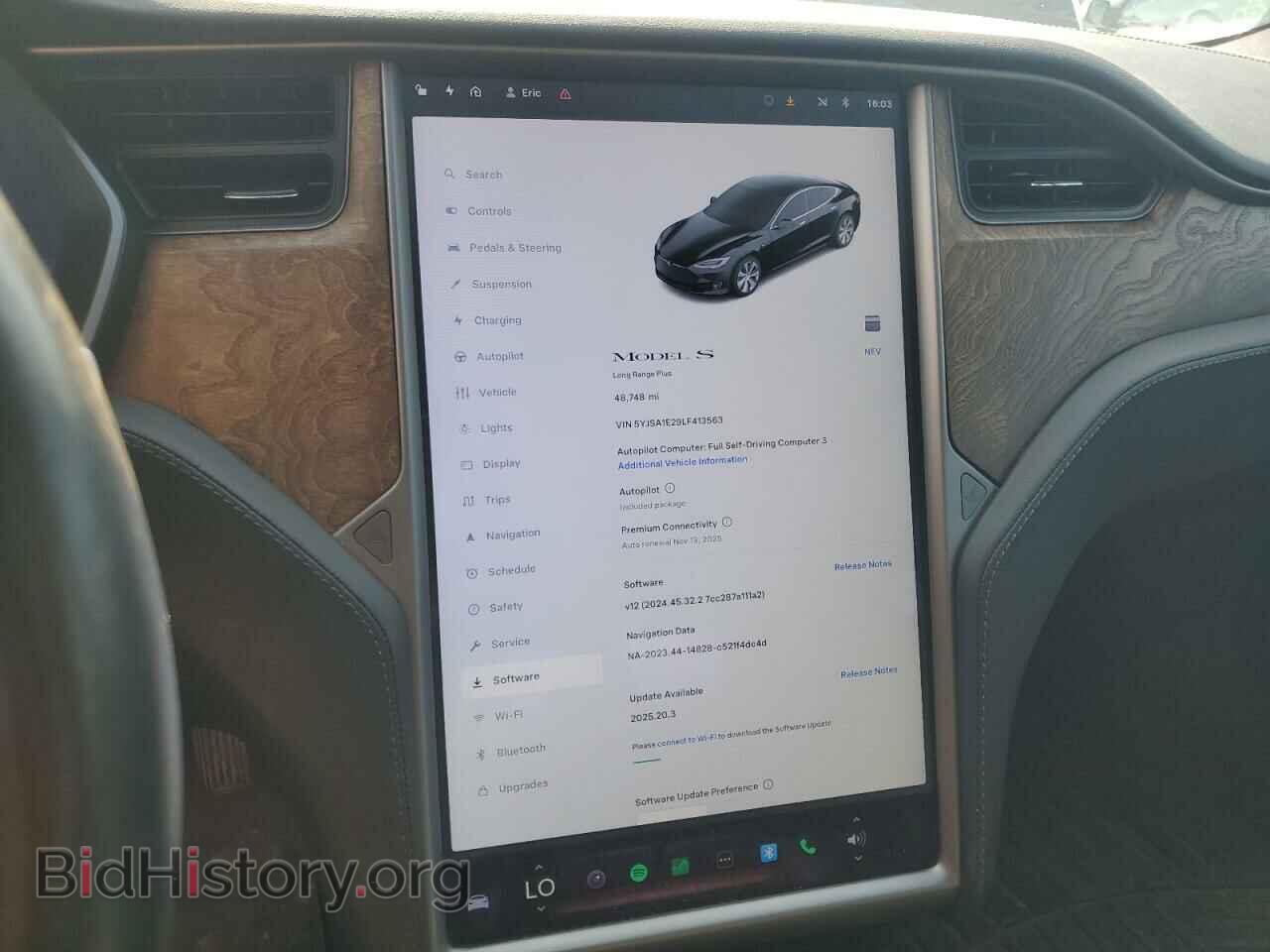 2020 TESLA MODEL S - VIN: 5YJSA1E29LF413563 - Photo 9