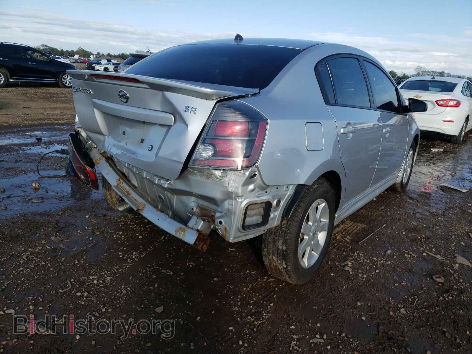 2012 NISSAN SENTRA - VIN: 3N1AB6AP1CL608469 - Фото 4