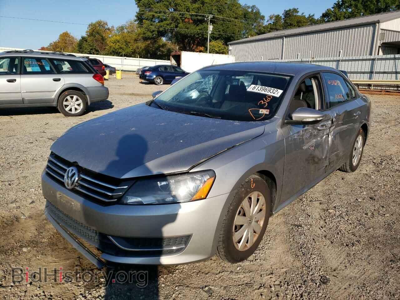 2012 VOLKSWAGEN PASSAT - VIN: 1VWAP7A3XCC068243 - Фото 2