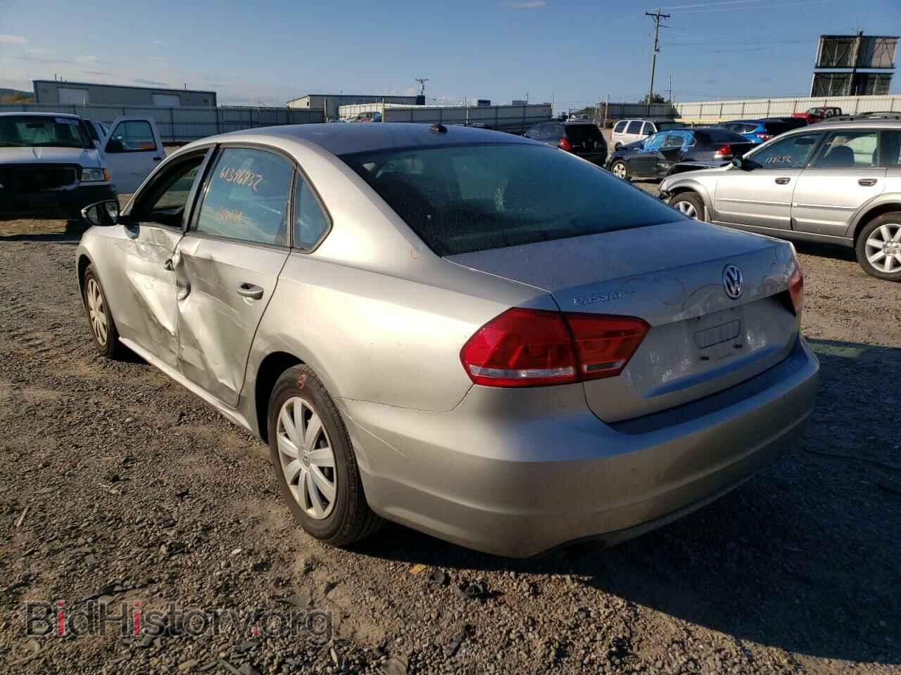 2012 VOLKSWAGEN PASSAT - VIN: 1VWAP7A3XCC068243 - Фото 3