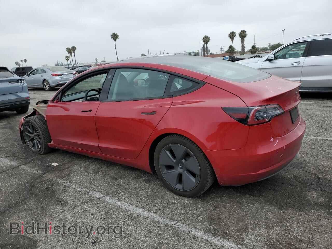 2021 TESLA MODEL 3 - VIN: 5YJ3E1EA3MF907404 - Фото 2