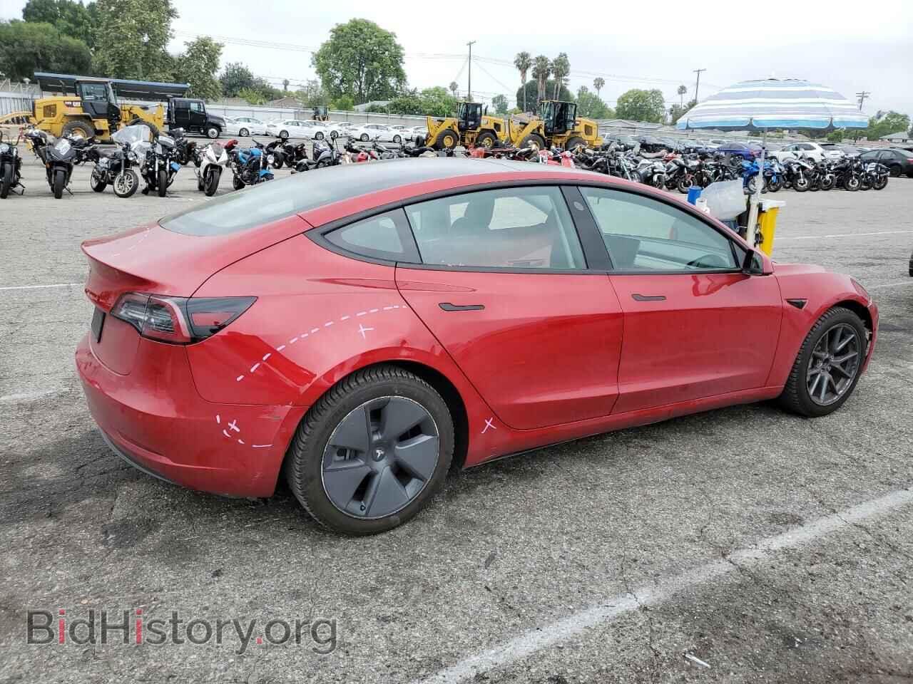 2021 TESLA MODEL 3 - VIN: 5YJ3E1EA3MF907404 - Фото 3