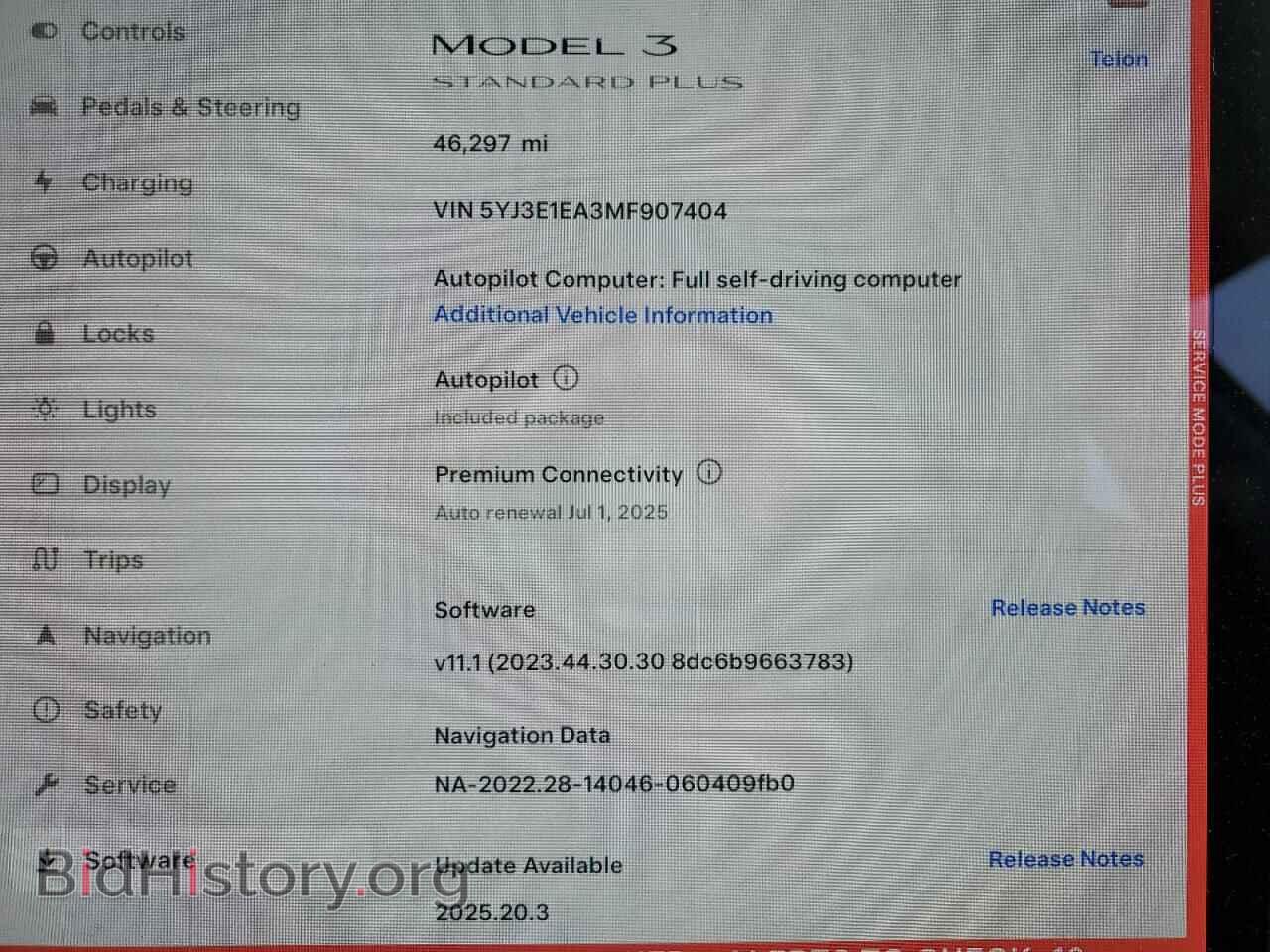 2021 TESLA MODEL 3 - VIN: 5YJ3E1EA3MF907404 - Фото 9