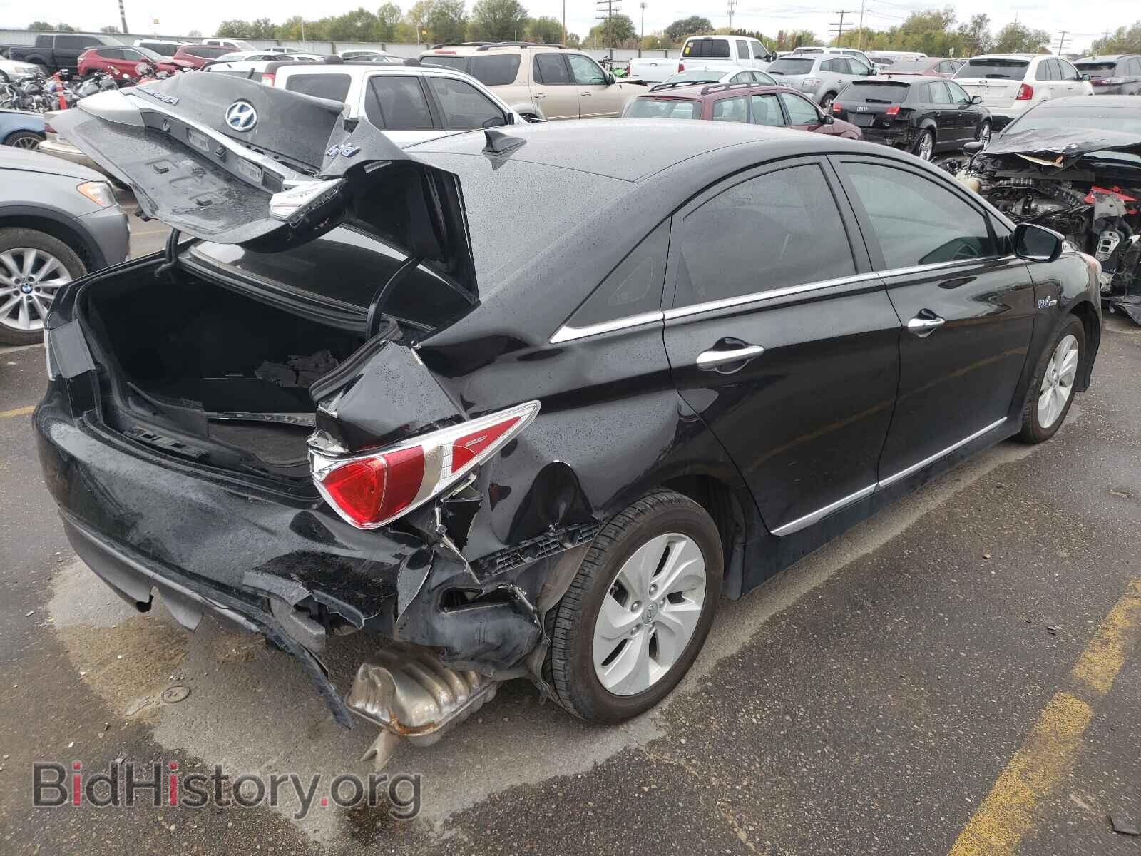 2014 HYUNDAI SONATA - VIN: KMHEC4A40EA113191 - Фото 4