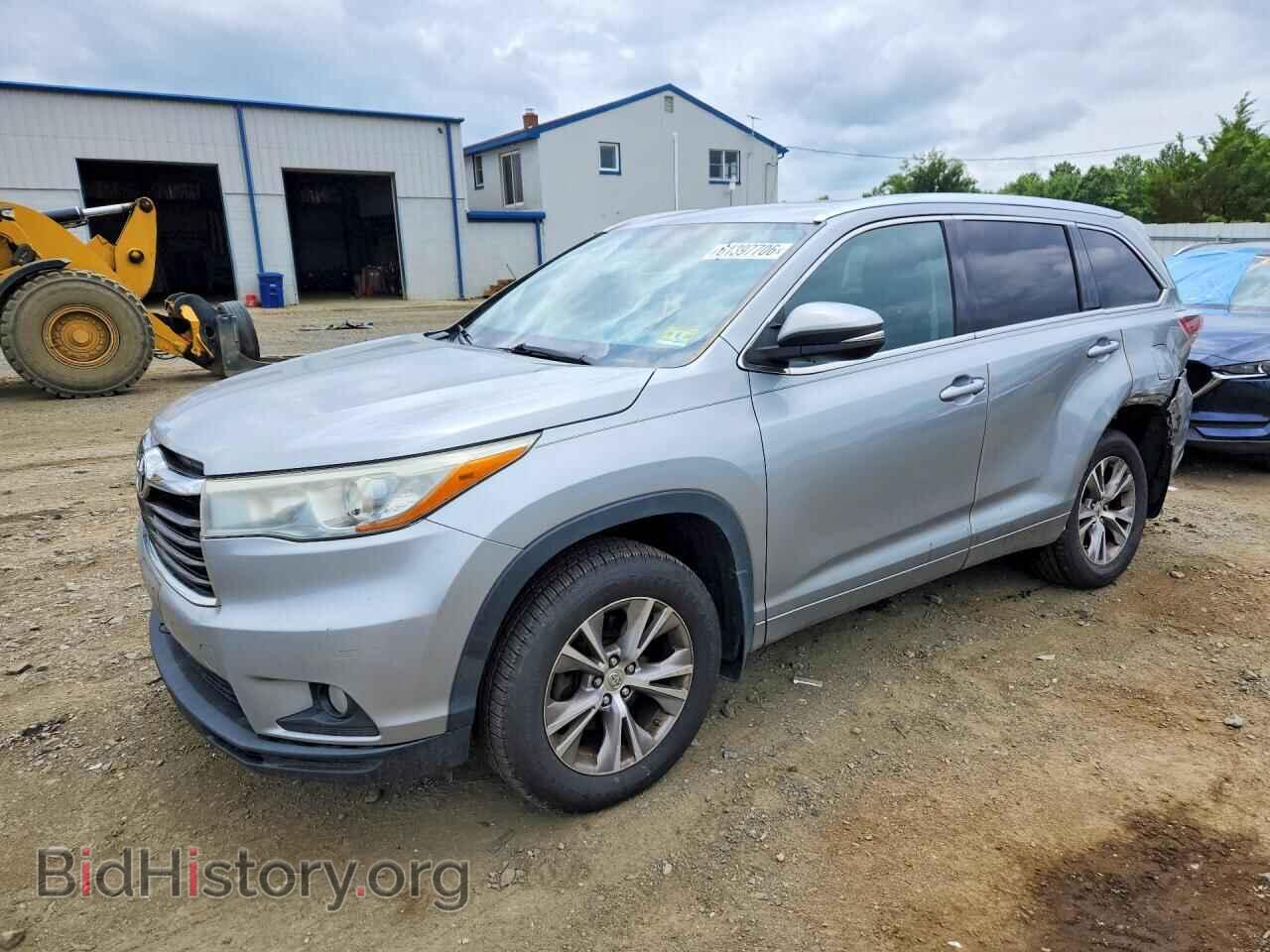 Фотография 5TDJKRFH0FS192638 - TOYOTA HIGHLANDER 2015