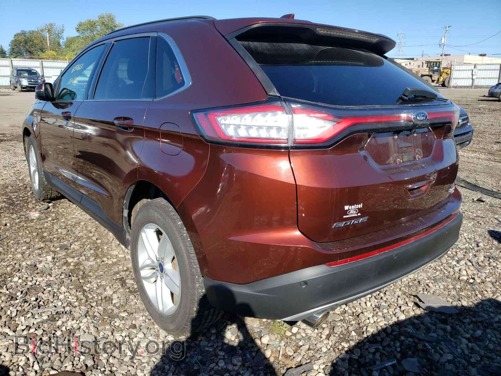 2015 FORD EDGE - VIN: 2FMTK4J88FBB35314 - Фото 3