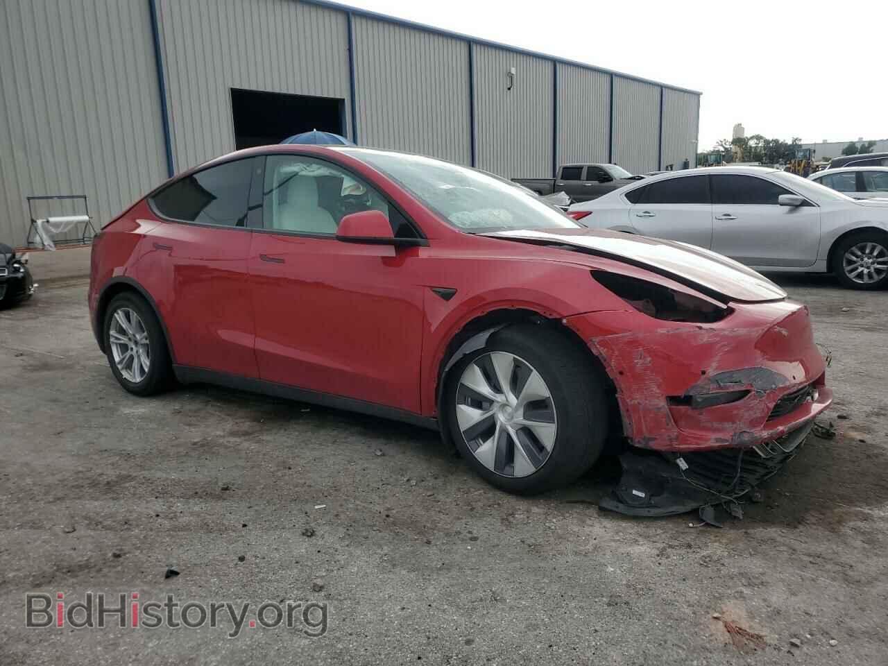 2021 TESLA MODEL Y - VIN: 5YJYGDED2MF107205 - Фото 4