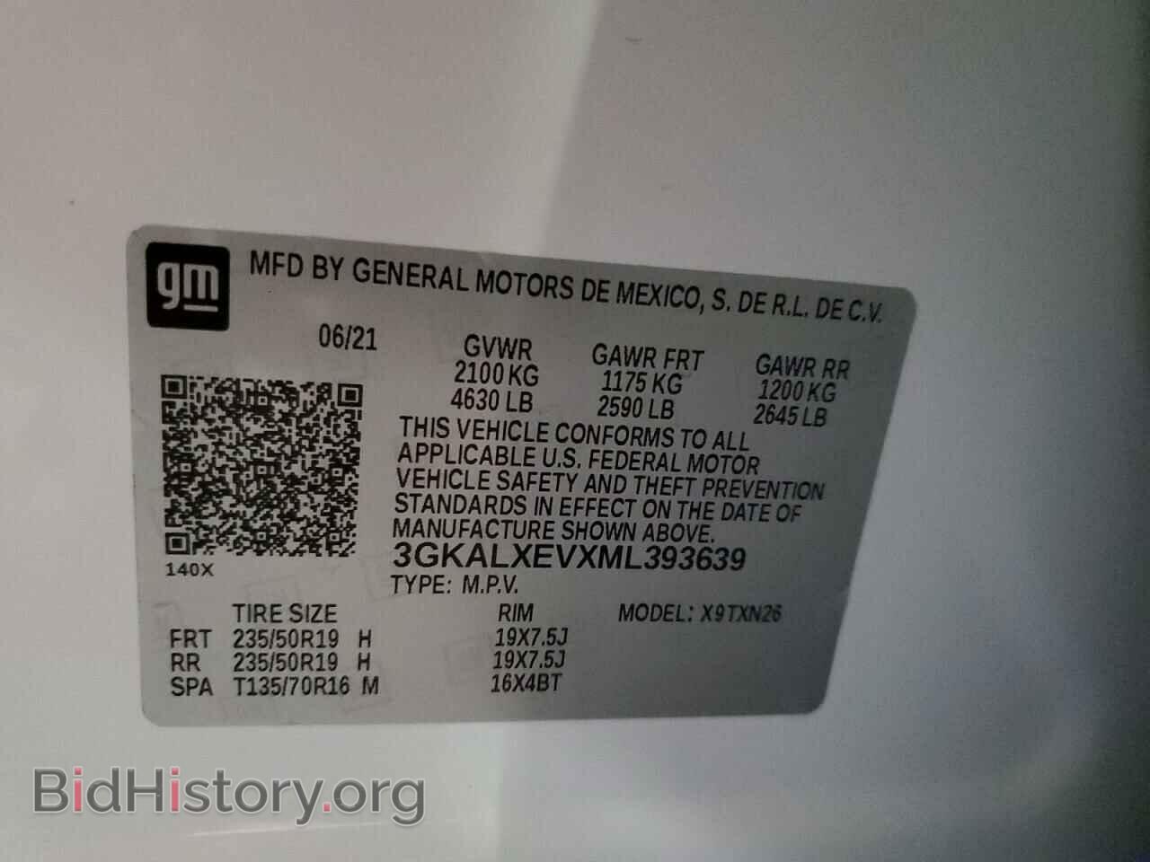2021 GMC TERRAIN - VIN: 3GKALXEVXML393639 - Photo 13