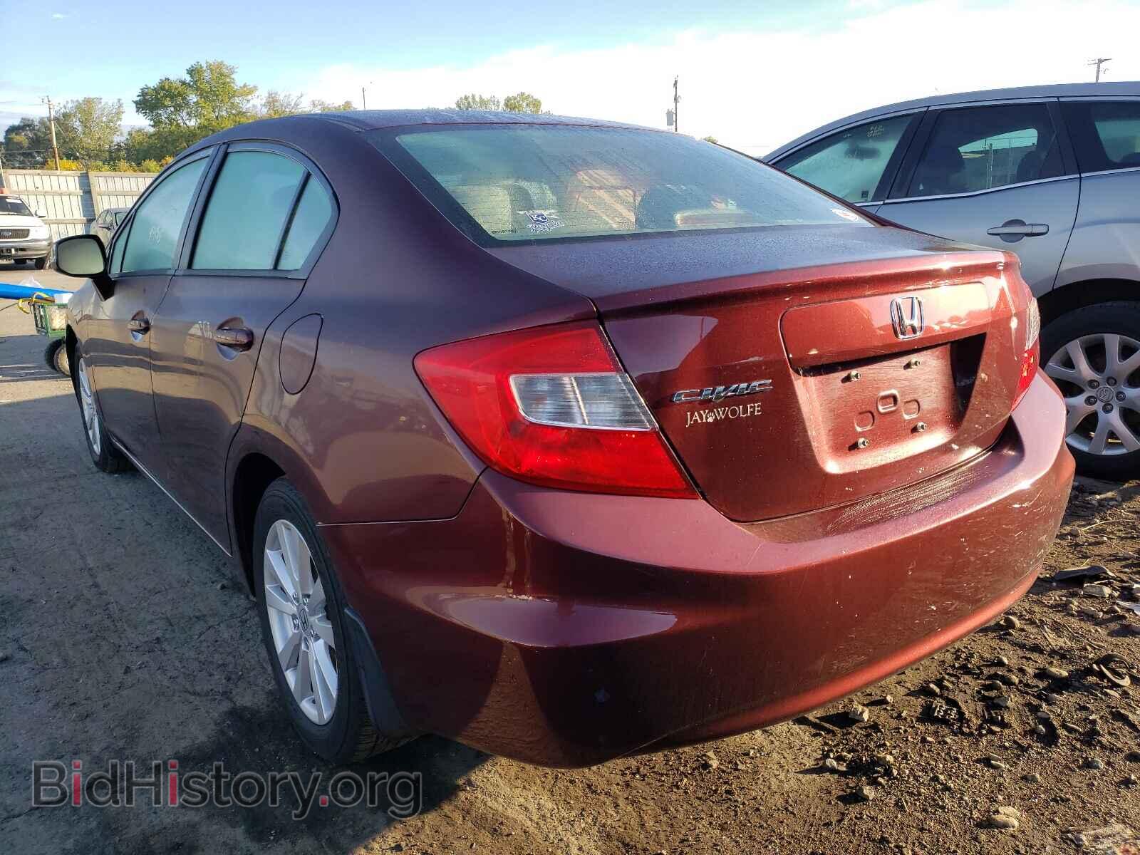 2012 HONDA CIVIC - VIN: 19XFB2F85CE092599 - Фото 3