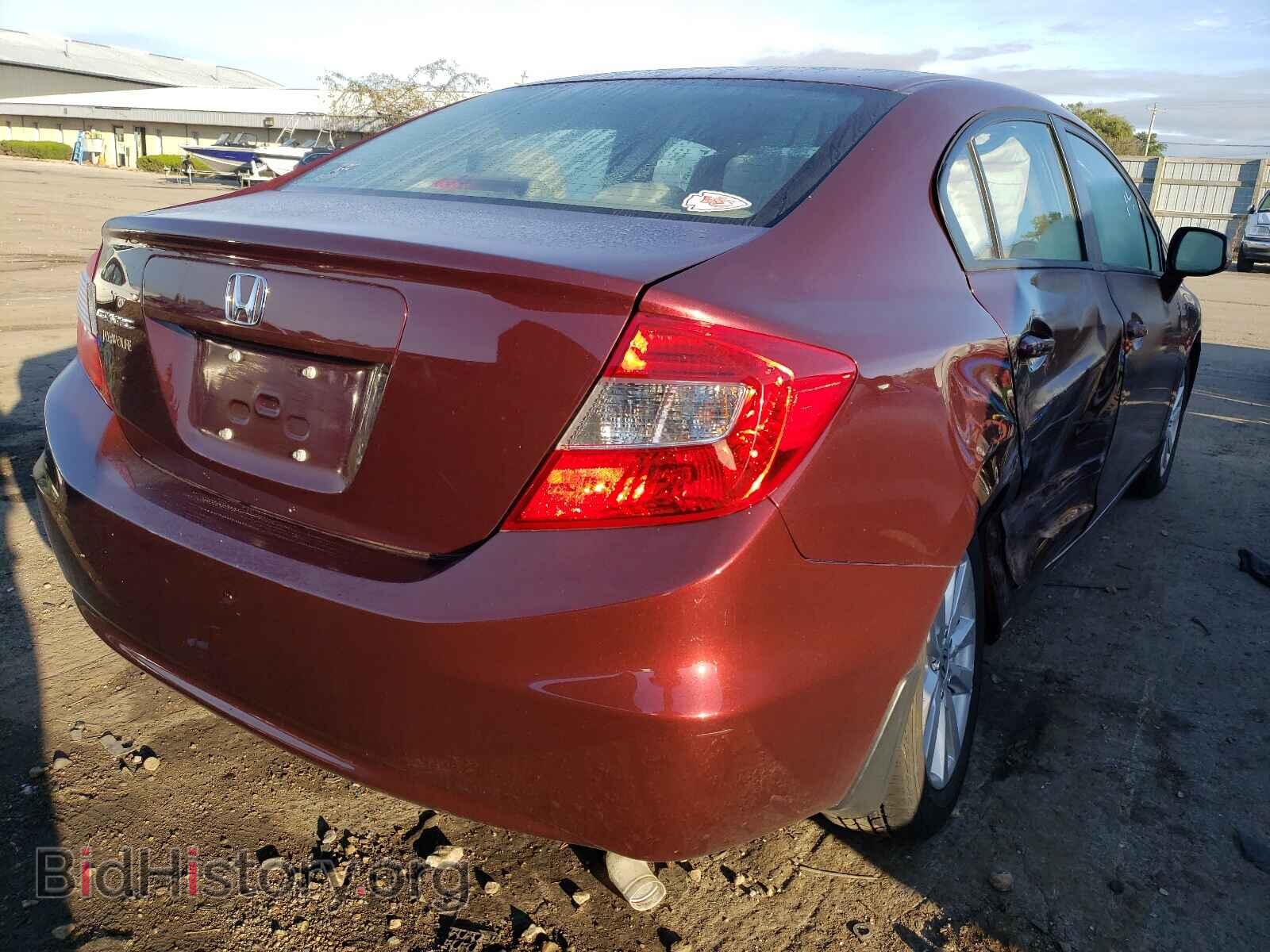 2012 HONDA CIVIC - VIN: 19XFB2F85CE092599 - Фото 4