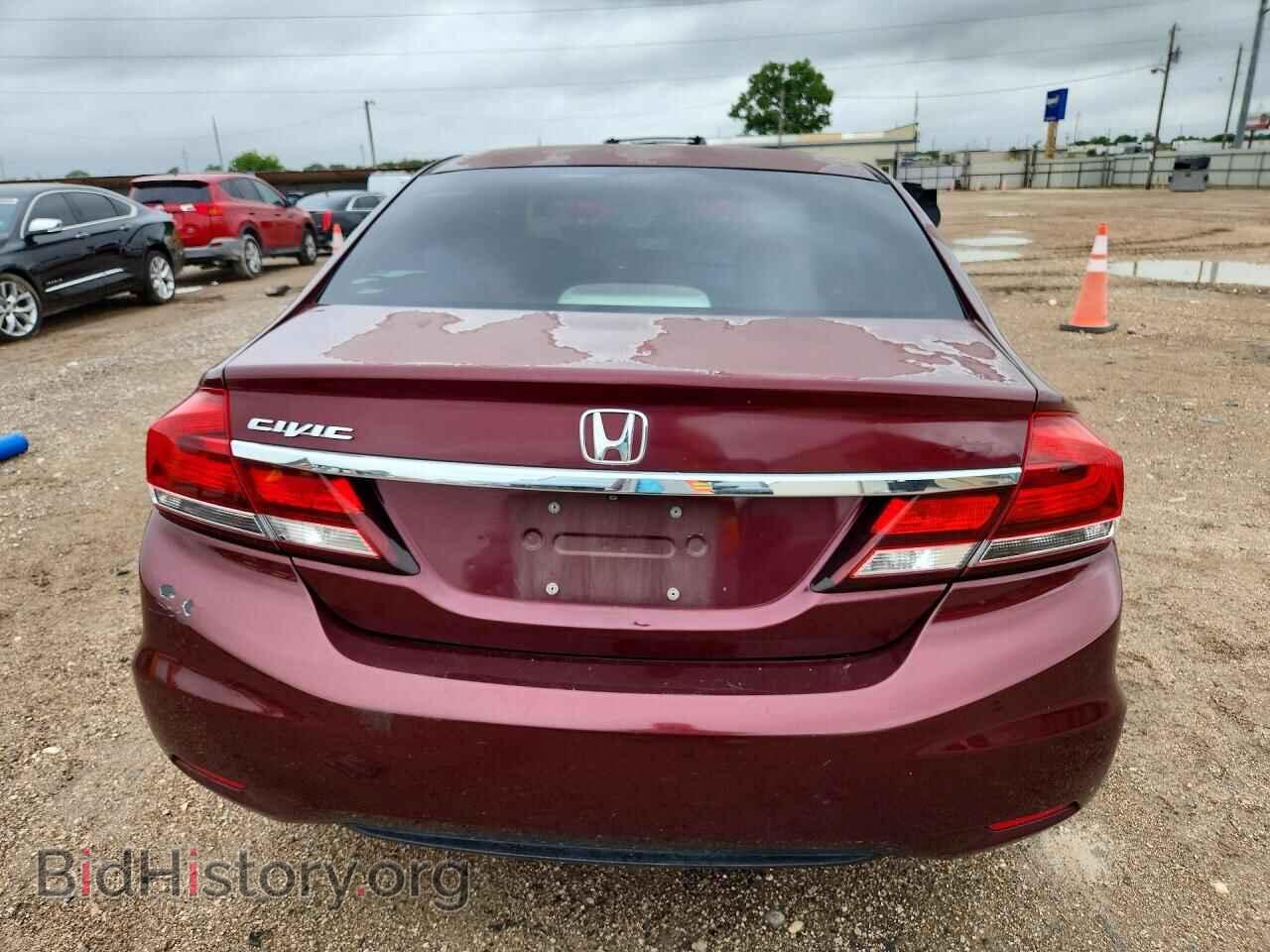 2013 HONDA CIVIC LX - VIN: 2HGFB2F54DH543728 - Фото 6