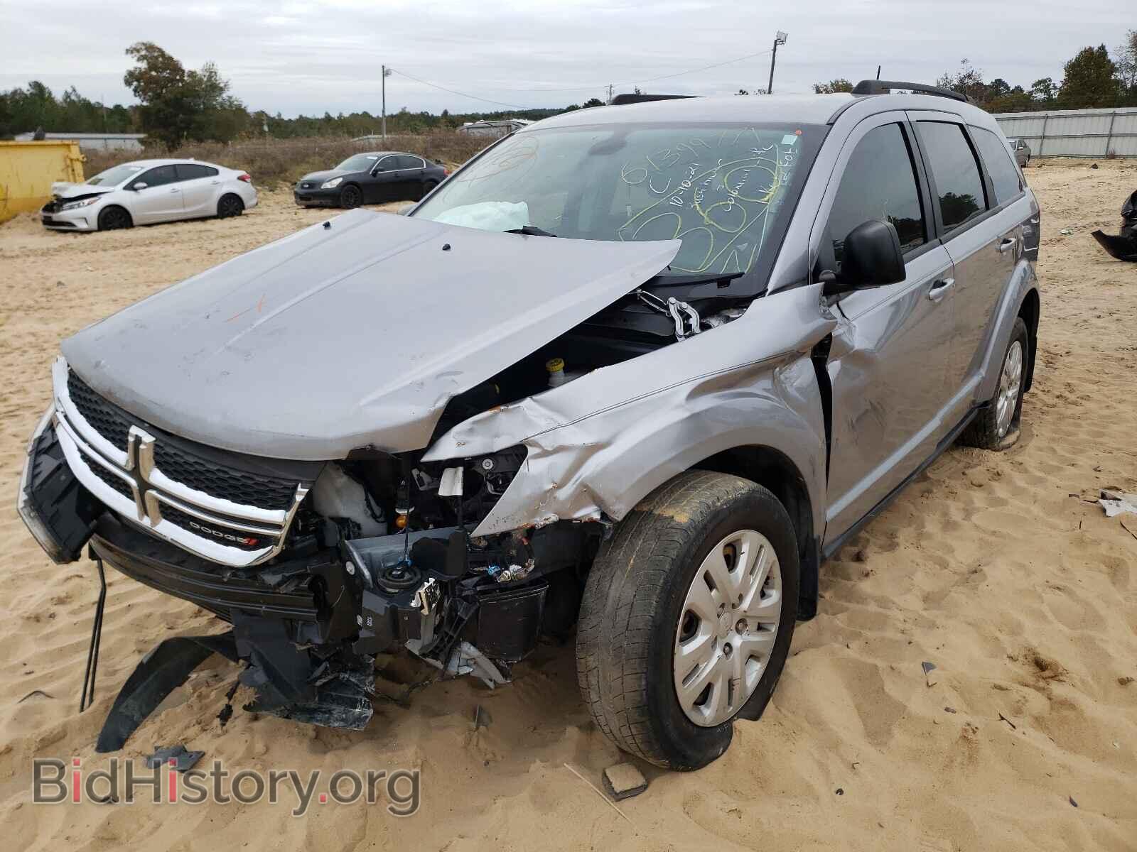 2018 DODGE JOURNEY - VIN: 3C4PDCAB1JT517980 - Фото 2