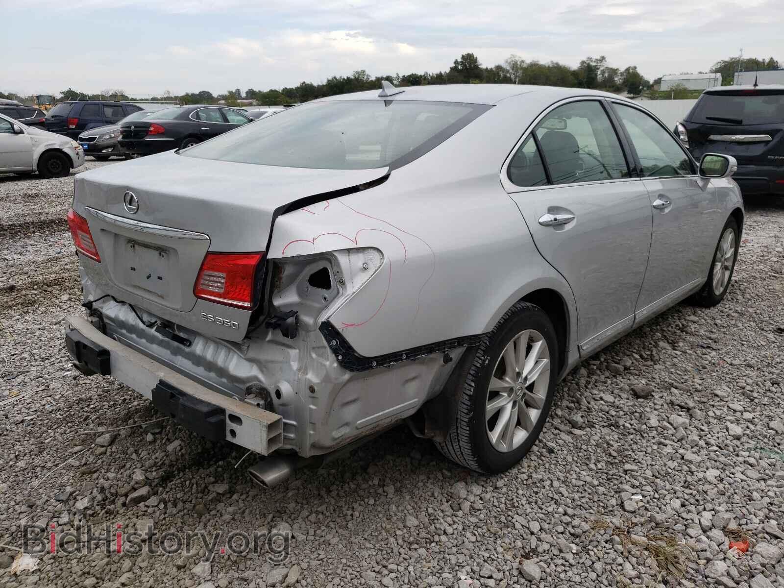 2012 LEXUS ES350 - VIN: JTHBK1EG5C2482454 - Фото 4